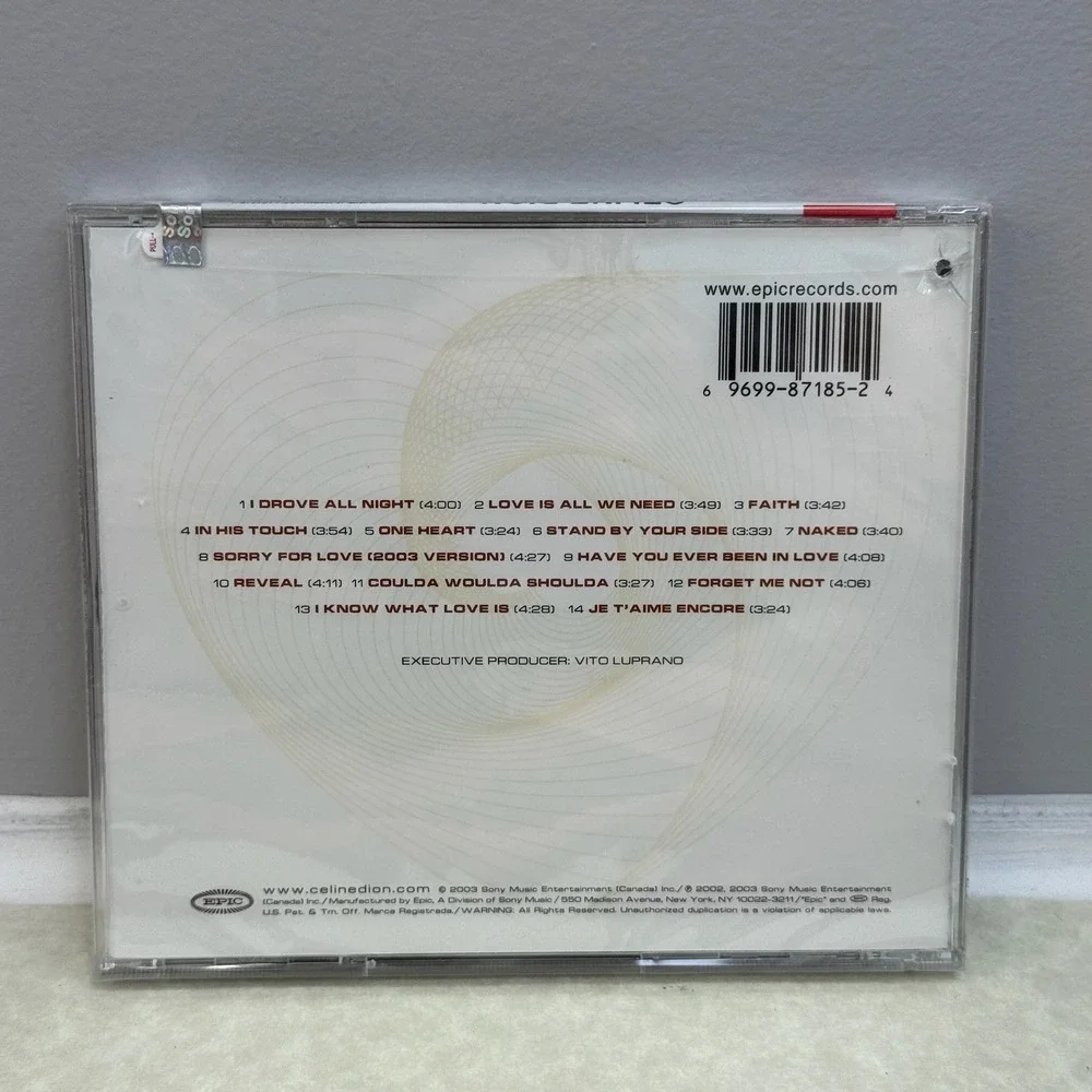 Celine Dion: One Heart (CD 2003‎ Sony) Special Edition Rock Pop